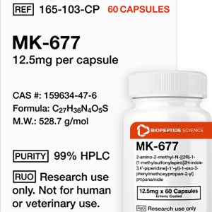 Purchase MK-677 (Ibutamoren) 12.5mg