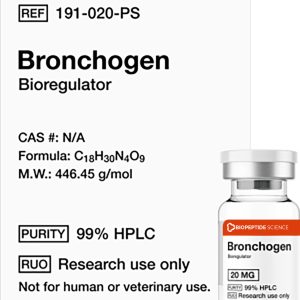 Buy Bronchogen 20mg (Bioregulator)