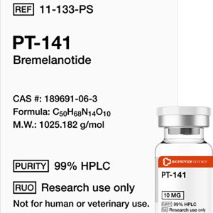 Buy PT-141 (3mg x 10 Vials = 30mg)