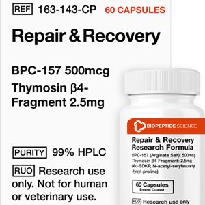 Buy Repair and Recovery (60 Capsules) (Stable BPC-157 Arginate, Thymosin Beta-4 Fragment)