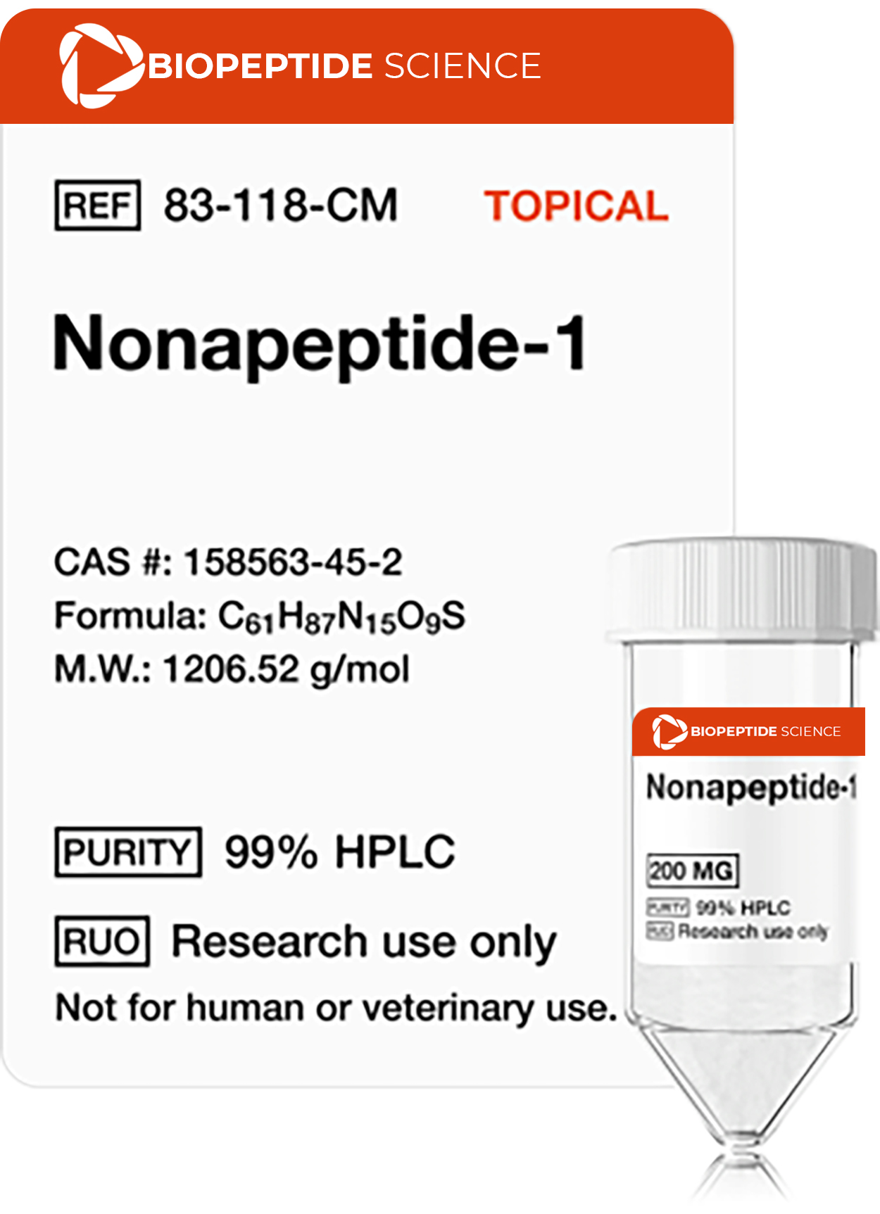 Buy Nonapeptide-1 200mg (Topical)