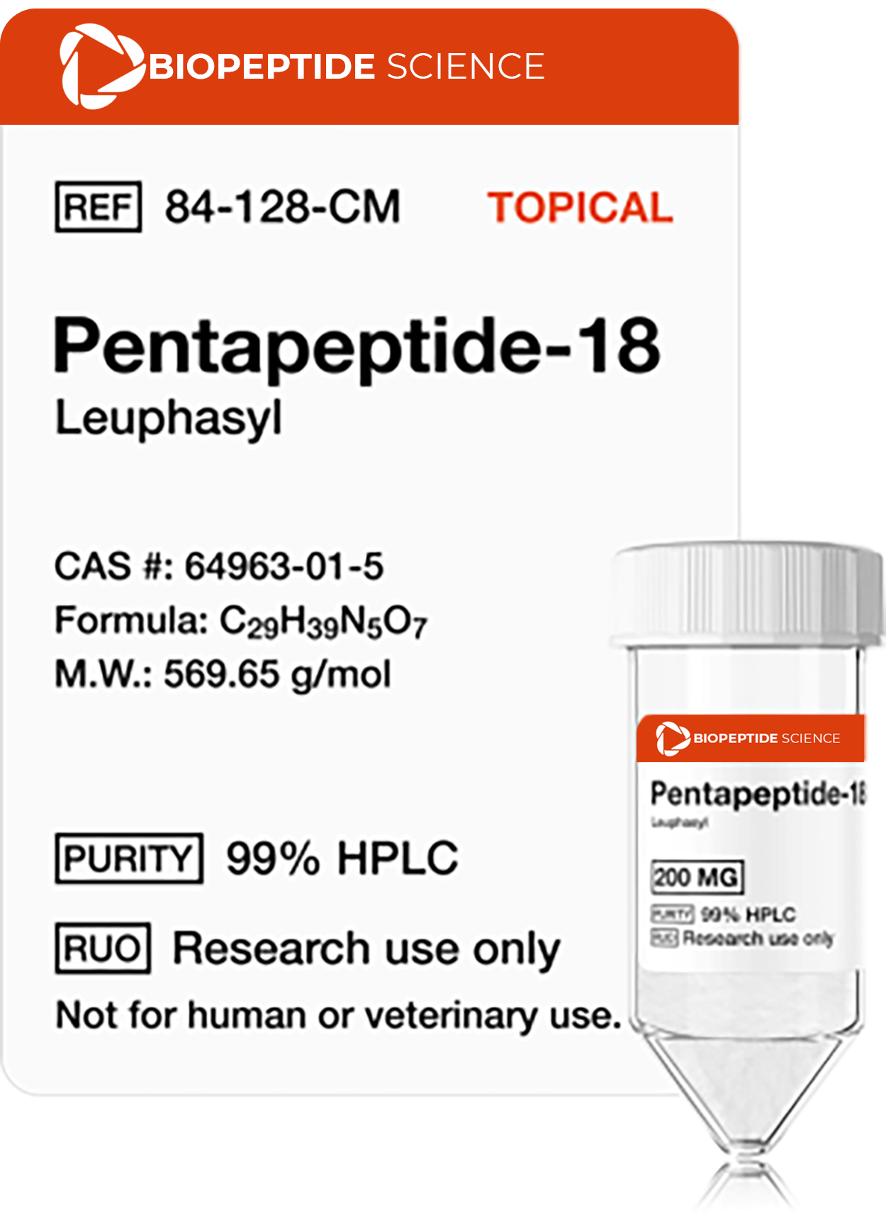 Buy Pentapeptide-18 (Leuphasyl) 200mg