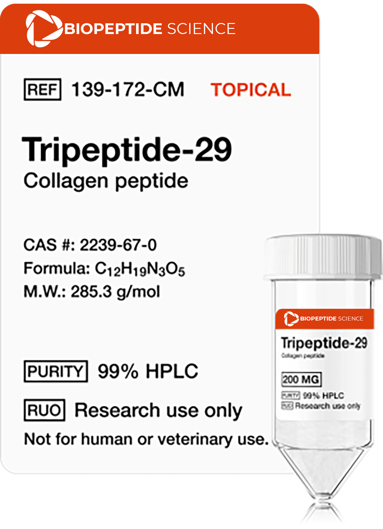 Buy Tripeptide-29 200mg (Collagen peptide) (Topical)