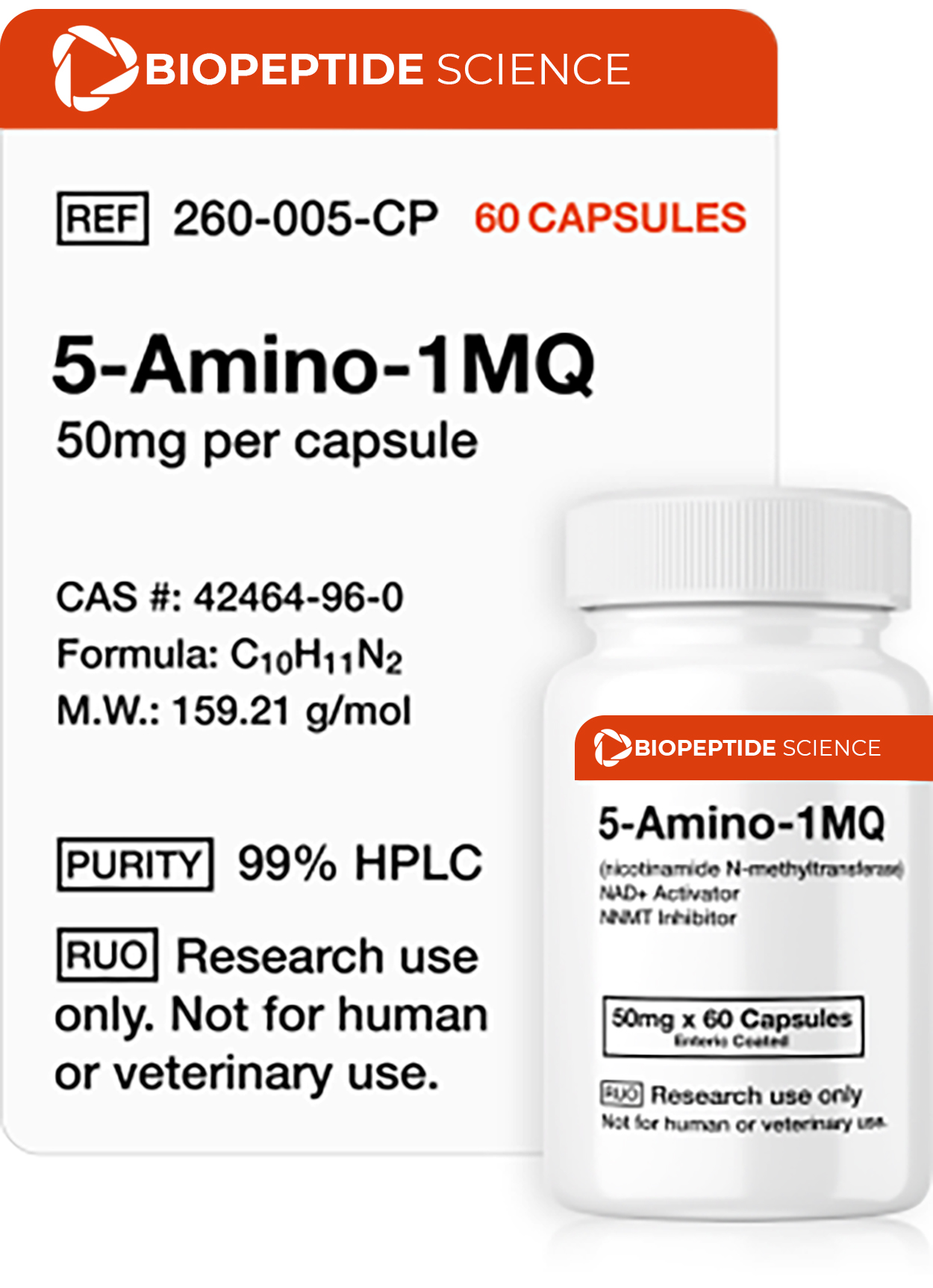 5-Amino-1MQ 50mg (60 Capsules)