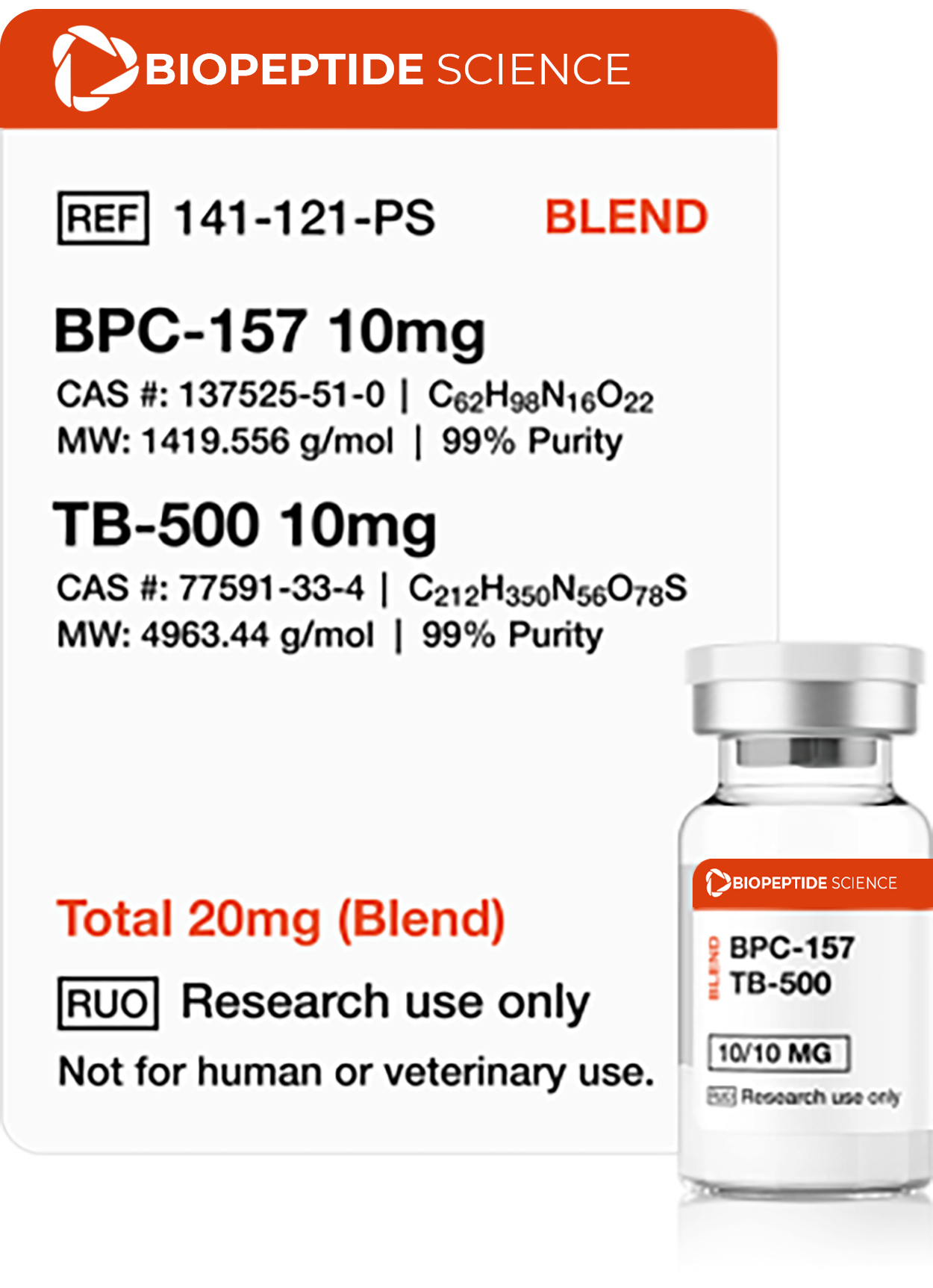 BPC-157, TB-500 (Blend)