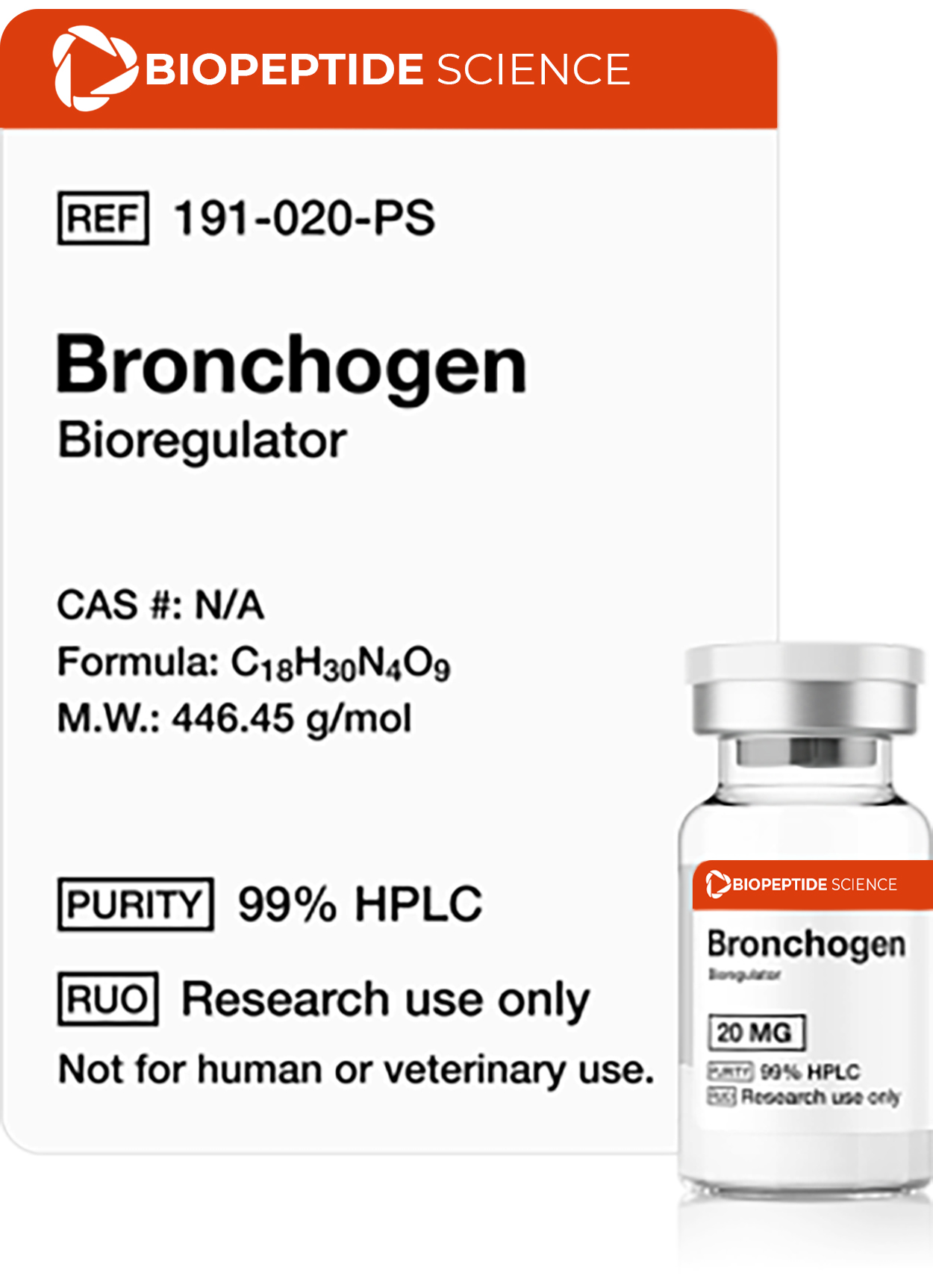 Bronchogen 20mg (Bioregulator)