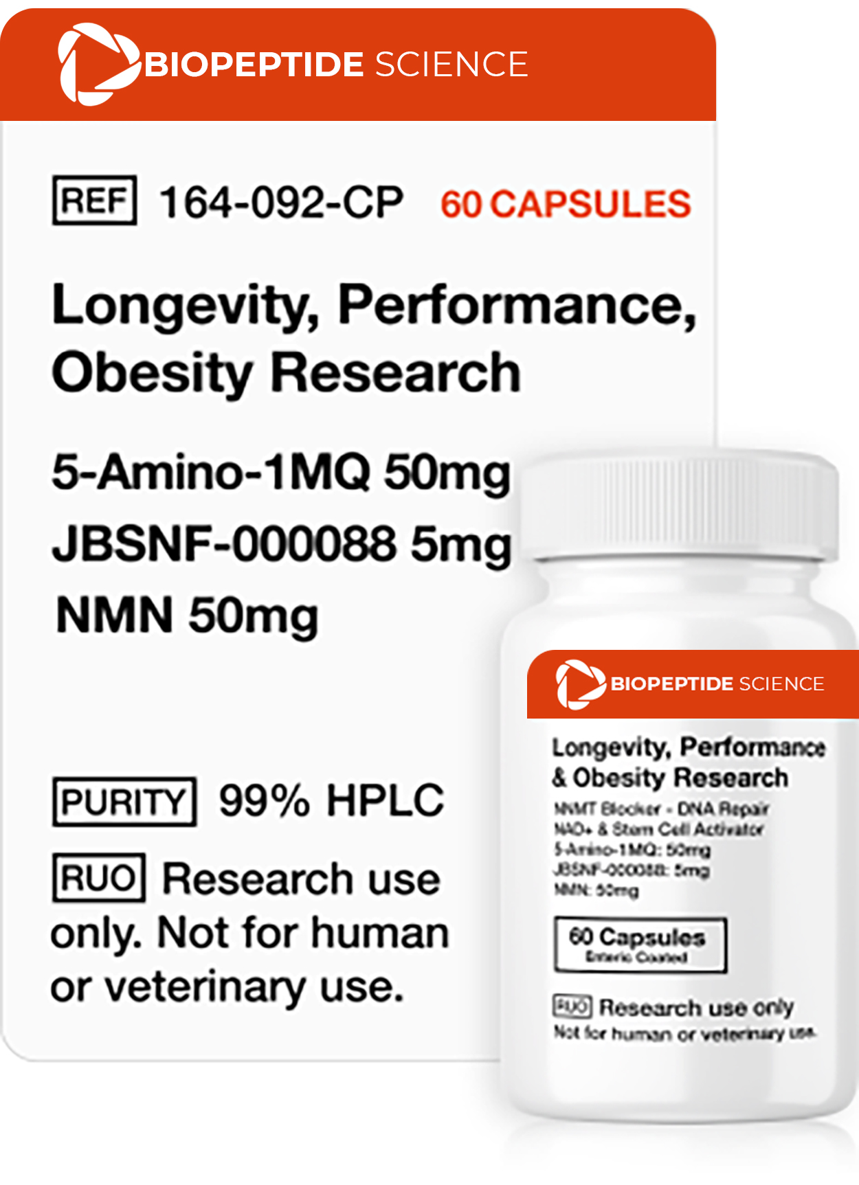 Longevity, Performance & Obesity Research (60 Capsules)