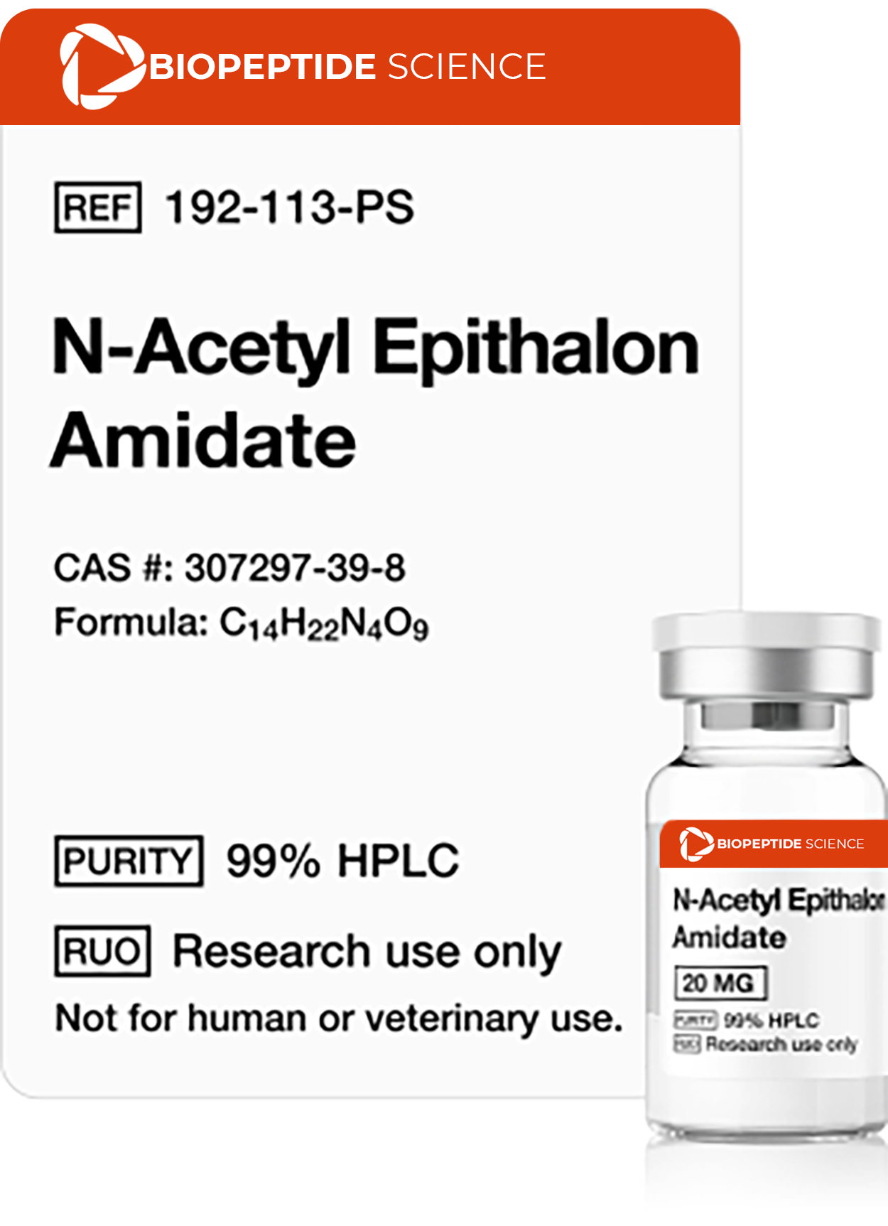 N-Acetyl Epithalon Amidate 20mg