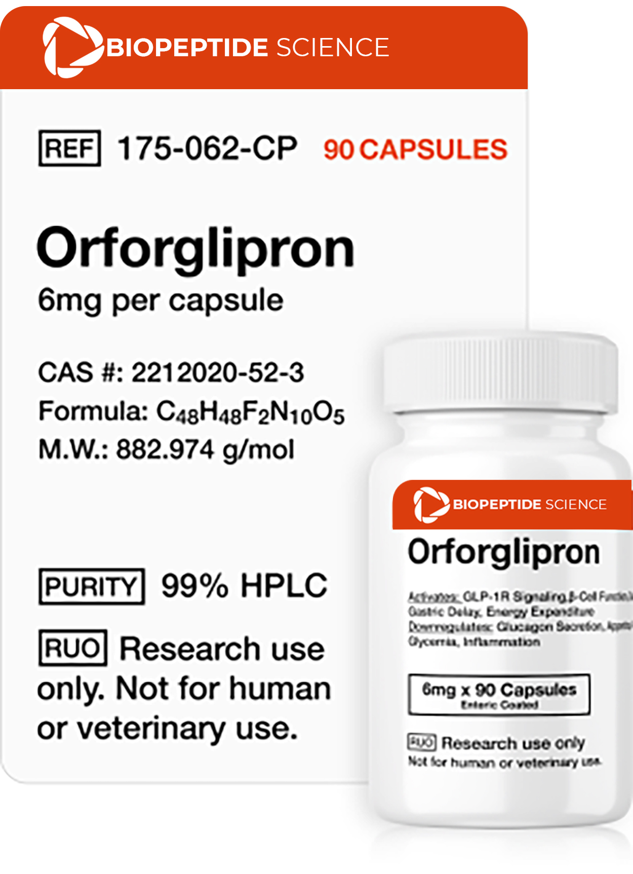 Orforglipron (6mg x 90 Capsules = 540mg)