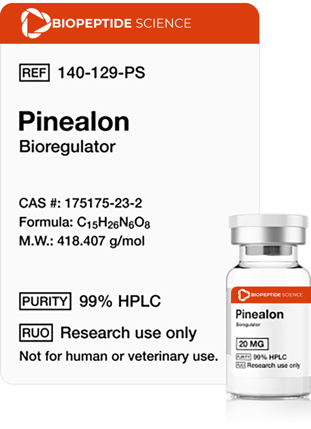 Pinealon 20mg (Bioregulator)